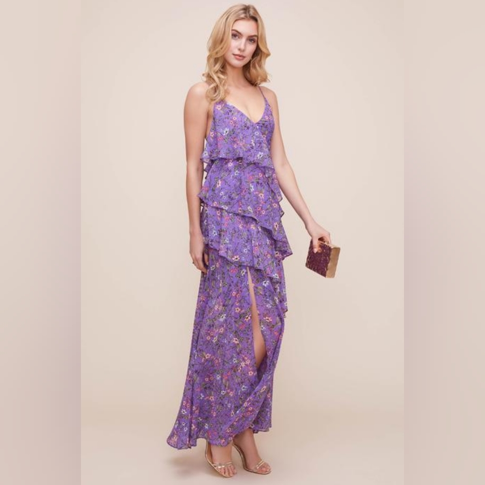 Tiered Cami Floral Maxi dress